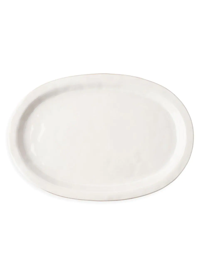 Shop Juliska Puro Oval Platter In White Wash