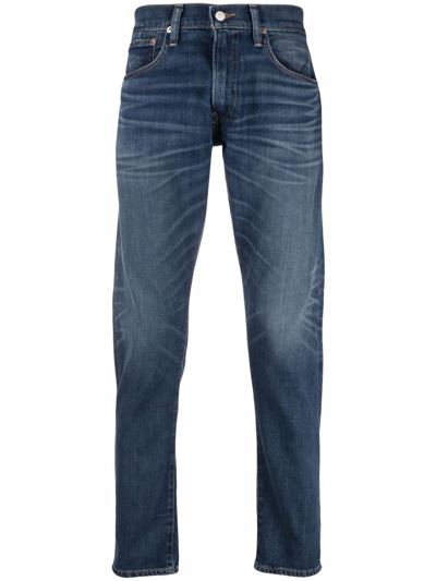 Shop Polo Ralph Lauren Straight-leg Jeans In Blau