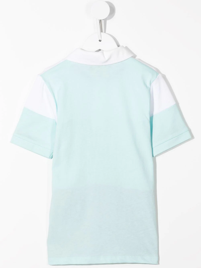 Aigner Logo-print Polo Shirt In Blue