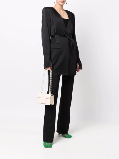 Tom Ford Shoulder Bag With Logo Plaque In Neutrals