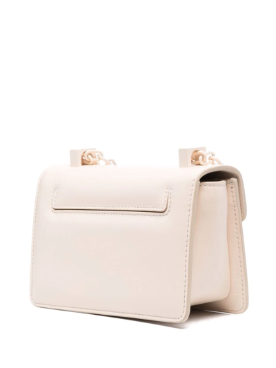 Tom Ford Shoulder Bag With Logo Plaque In Neutrals