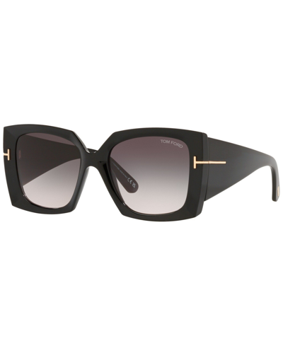 Shop Tom Ford Women's Sunglasses, Ft0921 In Black Shiny