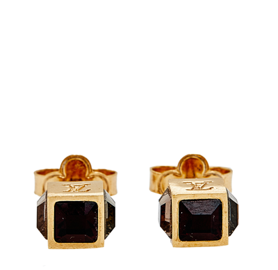 Louis Vuitton Bubble Inclusion Stud Earrings - Gold-Tone Metal Stud,  Earrings - LOU220524