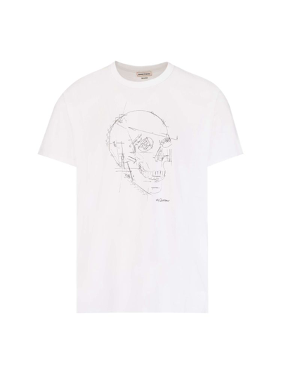 Shop Alexander Mcqueen White T-shirt
