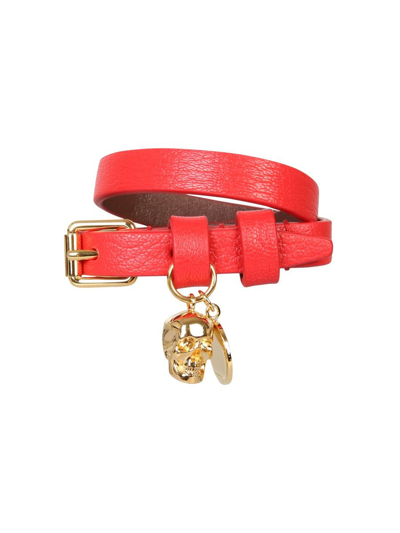 Shop Alexander Mcqueen Women's Red Bracelet