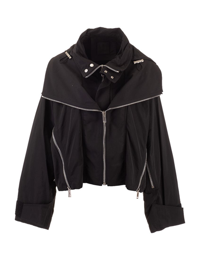 Shop Givenchy Women's Black Outerwear Jacket