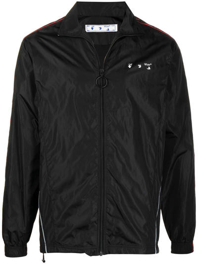 Shop Off-white Black Polyamide Outerwear Jacket