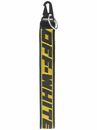 Shop Off-white Yellow Polyamide Key Chain