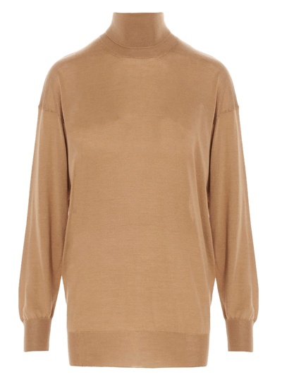 Shop Tom Ford Women's Beige Cashmere Sweater