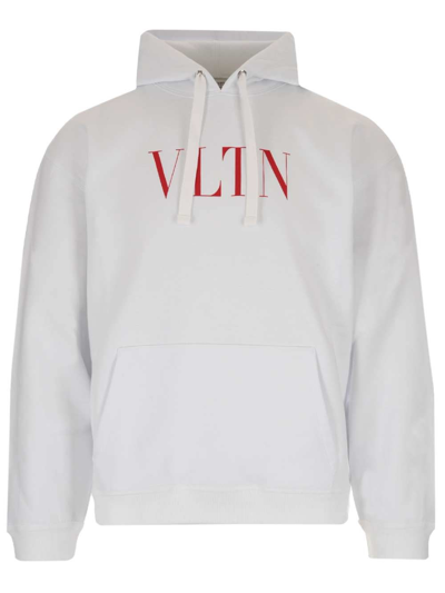 Shop Valentino White Sweatshirt
