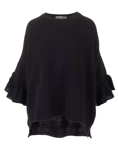 Shop Valentino Women's Black Wool Sweater