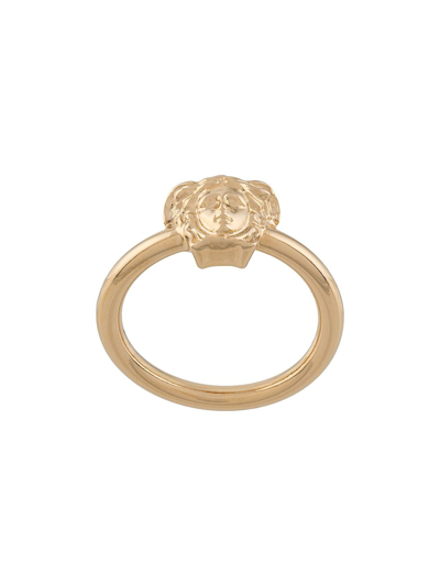 Shop Versace Women's Gold Metal Ring
