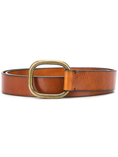 Shop Dsquared2 Dsquared Women's Brown Leather Belt