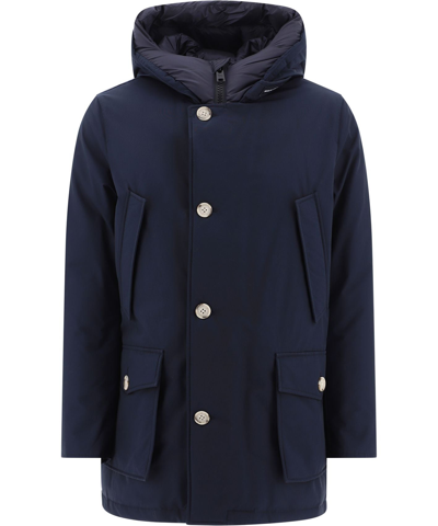 Shop Woolrich Blue Coat