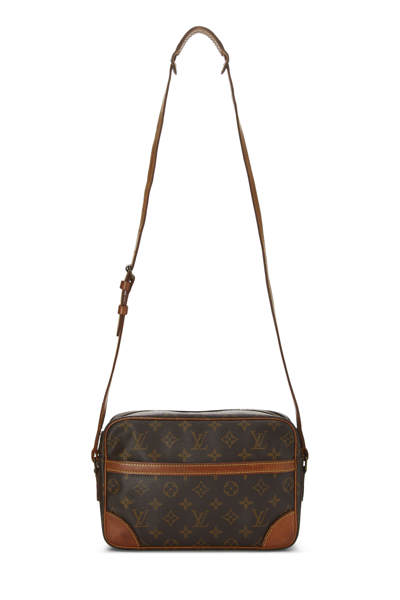 Pre-owned Louis Vuitton Monogram Canvas Trocadero 27