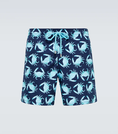 Shop Vilebrequin Navy Swim Shorts