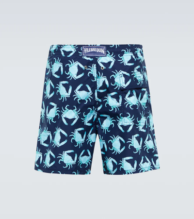 Shop Vilebrequin Navy Swim Shorts