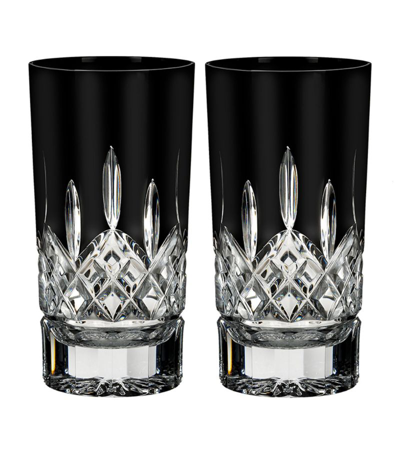 Shop Waterford Set Of 2 Lismore Black Highball Glasses (320ml)