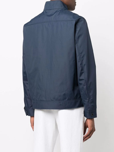 Michael Kors 3-in-1 Zip-up Track Jacket In Blau