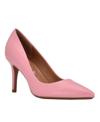Shop Calvin Klein Women's Gayle Pumps Women's Shoes In New Pink