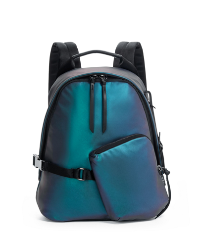 Shop Tumi Devoe Sterling Backpack In Iridescent Blue