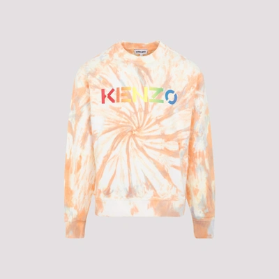 Shop Kenzo Cotton Sweatshirt In Color: C Peche