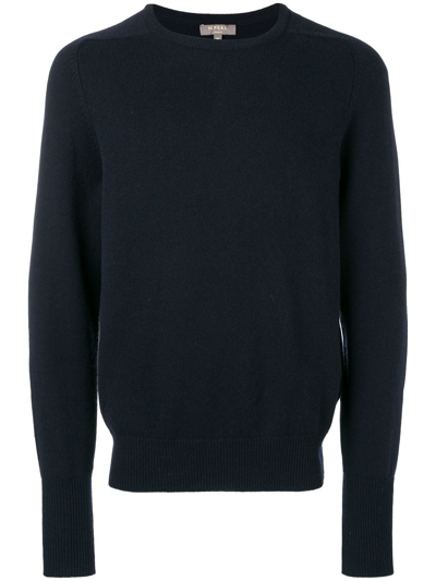 Shop N•peal The Buckingham Sweater In Blau
