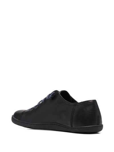 Camper Peu Cami Man Sneakers Black Size 9 Cow Leather In Schwarz