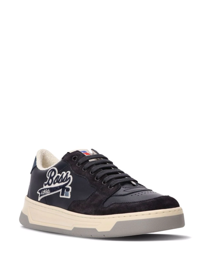 Shop Hugo Boss Chunky-sole Sneakers In Blue