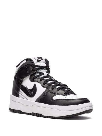 Nike Dunk High Up "panda" Sneakers In Black