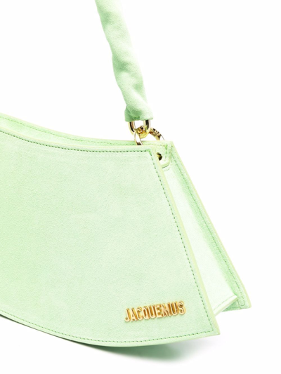 Shop Jacquemus La Vague Shoulder Bag In Grün