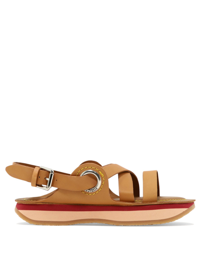 Shop See By Chloé "emily" Sandals In Beige