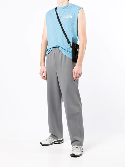 Gr10k Elasticated-waist Trousers In Grey