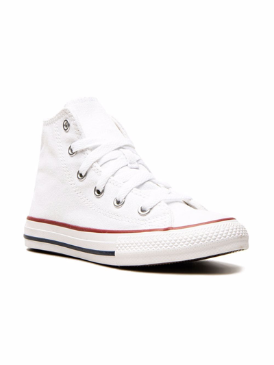 Converse Boys  All Star High Top In White