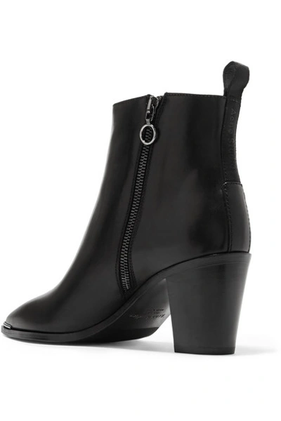 Shop Acne Studios Loma Leather Ankle Boots