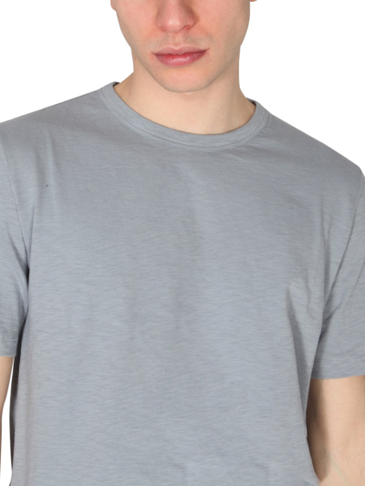 Shop Theory Crew Neck T-shirt In Azure