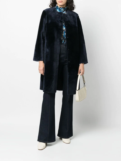 皮毛一体皮质双面外套