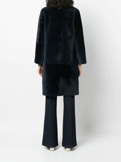 皮毛一体皮质双面外套