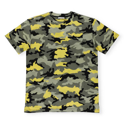 Shop Dolce & Gabbana Boys Camouflage-print Cotton T-shirt In Multi-coloured