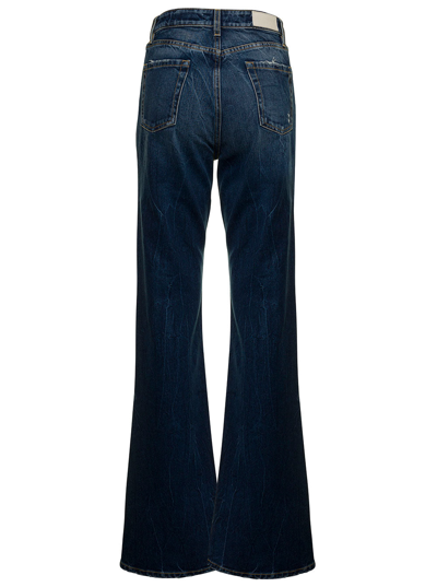 Shop Icon Denim Natie Flare  Woman Jeans In Blu