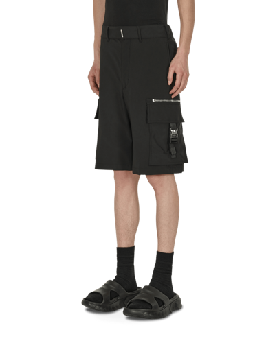 Shop Givenchy Cargo Shorts In Black