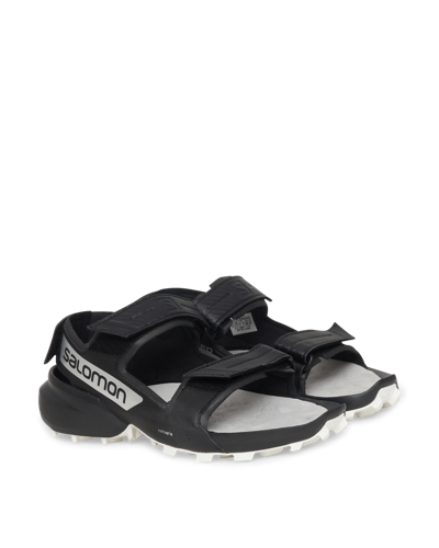 And Wander Salomon Speedhike Sandals In Black
