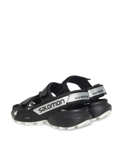 Shop And Wander Salomon Speedhike Sandals In Black