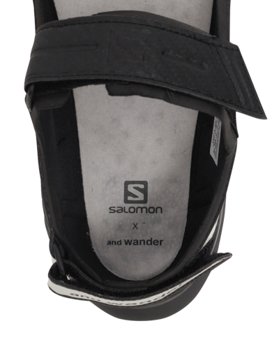 And Wander Salomon Speedhike Sandals In Black