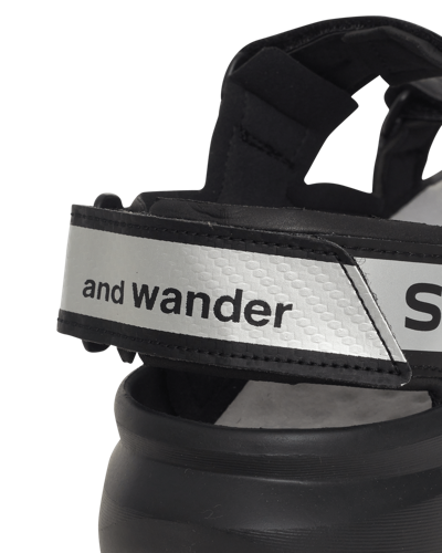 And Wander Salomon Speedhike Sandals In Black