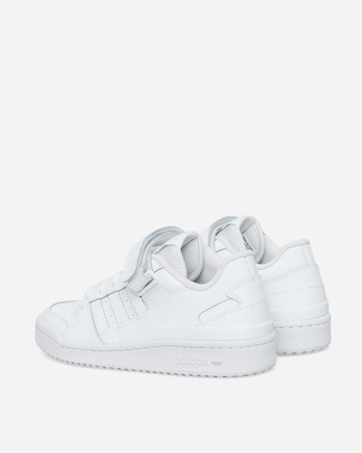 Shop Adidas Originals Forum Low Sneakers In Ftwwht/ftwwht