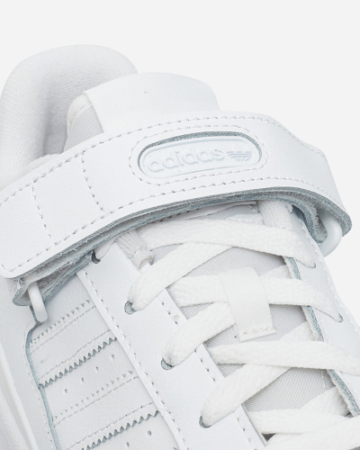 Shop Adidas Originals Forum Low Sneakers In Ftwwht/ftwwht