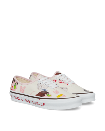 Vans Off-white Javier Calleja Edition Vault Og Authentic Lx Low Sneakers In Brown