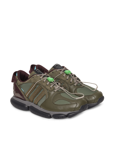 Shop Adidas X Oamc Type O-6 Sneakers In Green