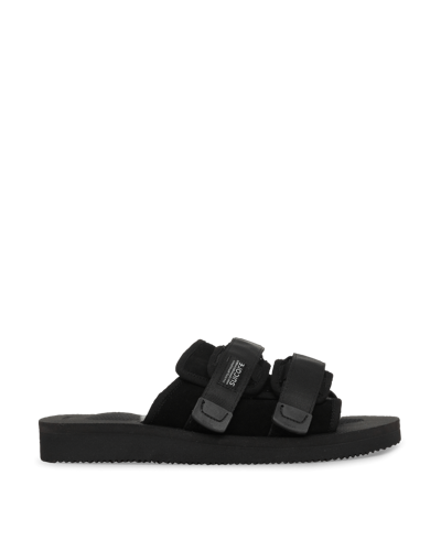 Shop Suicoke Moto-mab Slippers In Black